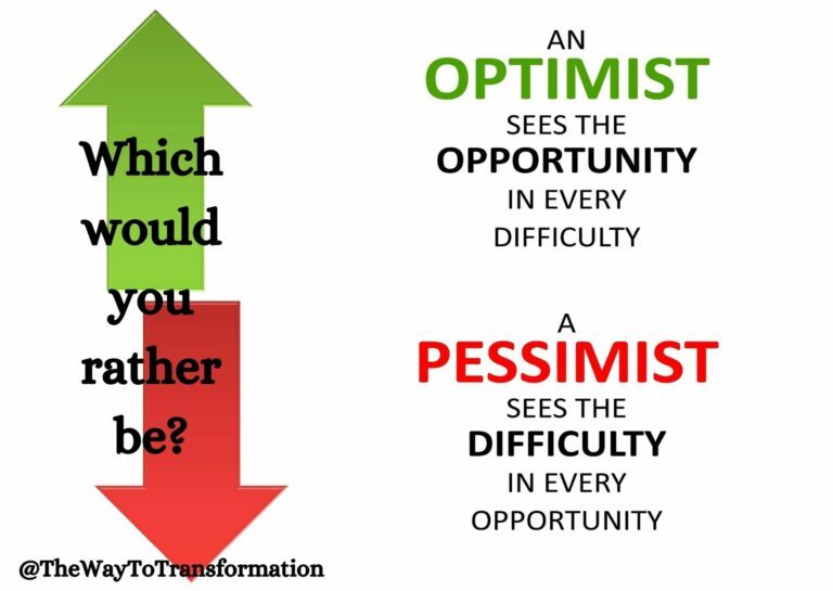 are you an optimist or a pessimist essay